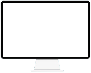 Website design showcase on desktop